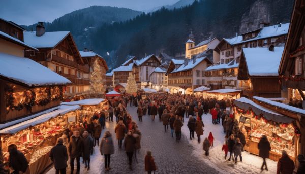Comment profiter des marchés de Noël en Haute-Savoie ?